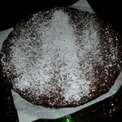 Torta caprese al cioccolato fondente