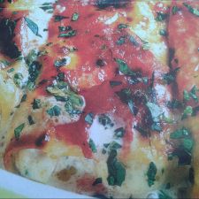 Cannelloni con erbe aromatiche