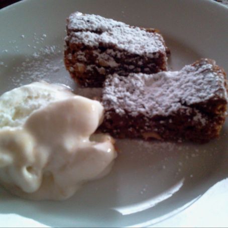 BROWNIES CON GELATO ALLA VANIGLIA