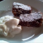 BROWNIES CON GELATO ALLA VANIGLIA