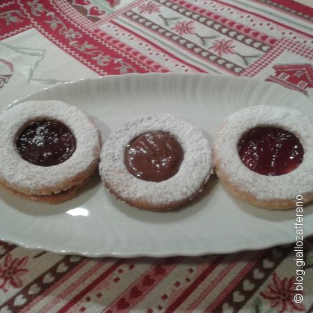 Biscotti occhio di bue alla nutella