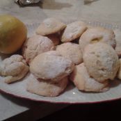 biscotti al limone con cuore morbido