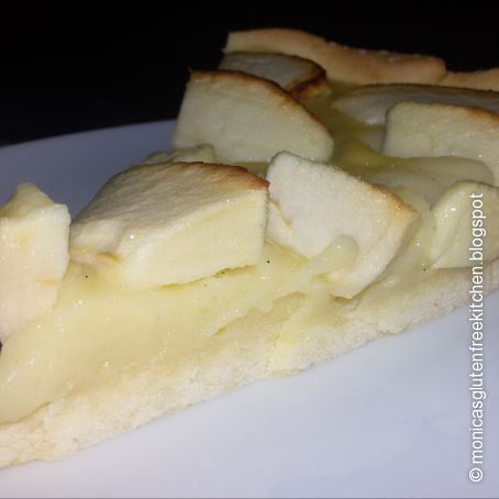 Crostata alle mele e crema pasticcera