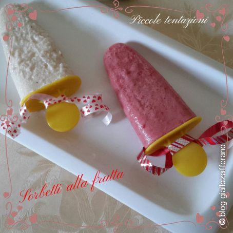Sorbetti alla frutta