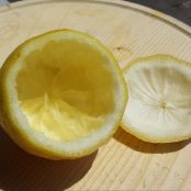 Limoni ripieni al tonno - Tappa 1