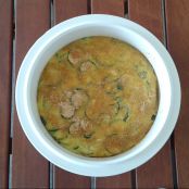 tortino di zucchine - Tappa 7