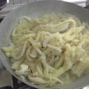 Trippa in umido con cipolle - Tappa 2