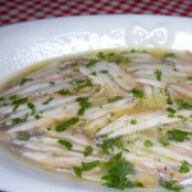 Alici marinate - Tappa 1