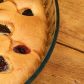 Clafoutis alle prugne multicolore