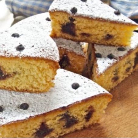 Torta all’arancia e gocce di cioccolato