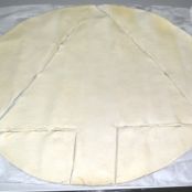 Albero di Natale di pasta sfoglia - Tappa 1