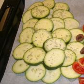 salmerini gratinati alle zucchine