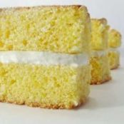 Torta paradiso con crema