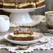 Torta Kinder Pinguì alla Nutella e caffè