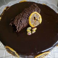 Torta al limone e cioccolato