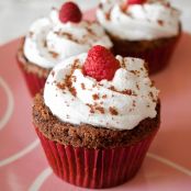 Muffin cacao e fragole