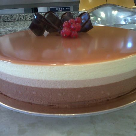 Bavarese al caramello