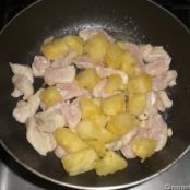 Pollo all'ananas e lime - Tappa 3