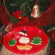 Biscotti di Natale decorati da regalare