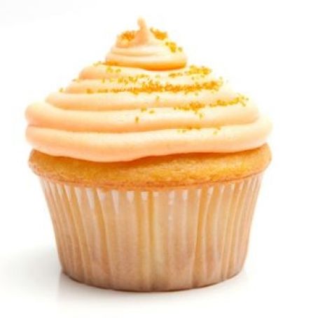 oO CUPCAKE CON CUORE DI CIOCCOLATO E GLASSA ALL'ARANCIA Oo