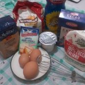 Ciambella morbida 9 vasetti e 2 cugine - Tappa 1