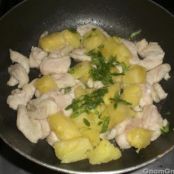 Pollo all'ananas e lime - Tappa 4