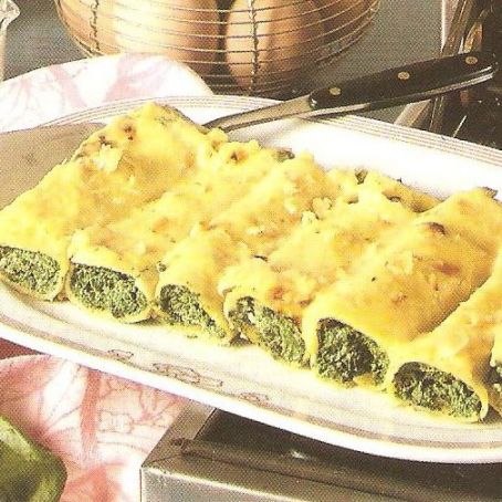 Cannelloni di verdure al formaggio