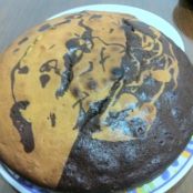 TORTA COCCO E NUTELLA