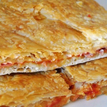 Parigina con scamorza e speck