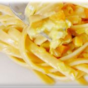 Fettuccina riccia con zucca