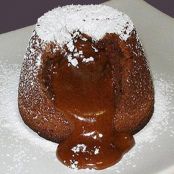 TORTINO DI CIOCCOLATO CON CUORE MORBIDO