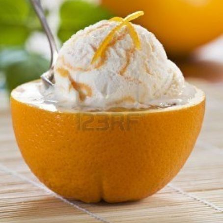 GELATO ALLA MARMELLATA DI ARANCIA