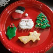 Biscotti di Natale decorati da regalare - Tappa 1