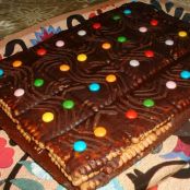 DOLCE DI CIOCCOLATTO E GALLETTE