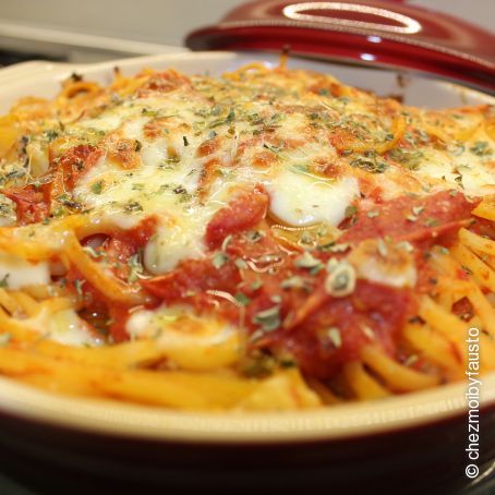 Pasta pizza alla Surace