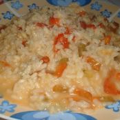 Risotto super rapido ai peperoni