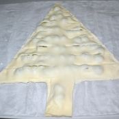 Albero di Natale di pasta sfoglia - Tappa 3