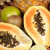 Frappé di ananas e papaia