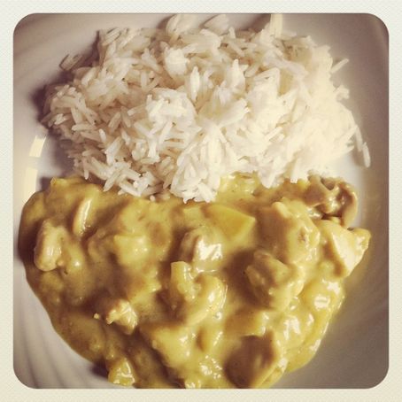 Pollo al curry e mele