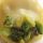 Cornucopie di grana padano con crema di patate all'aceto balsamico e granella di pistacchi