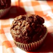 Muffin al cacao e cioccolato golosi