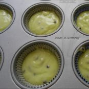 MUFFIN ALLA MENTA CON GOCCE DI CIOCCOLATO - Tappa 1
