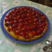 crostata morbida alle fragole