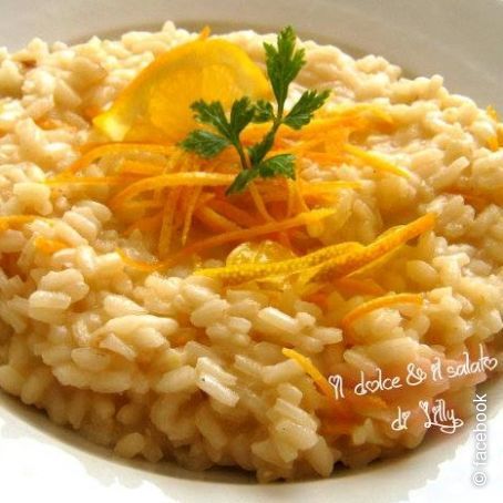 Risotto all'arancia
