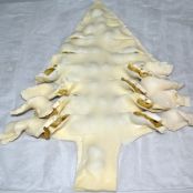 Albero di Natale di pasta sfoglia - Tappa 4