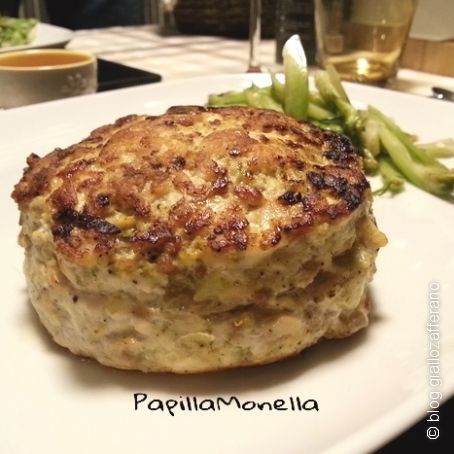 Hamburger di pollo con sorpresa