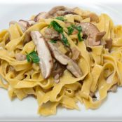 Pasta forma a piacere con funghi porcini