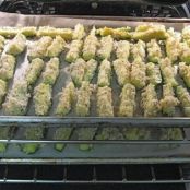 Bastoncini di zucchine al forno e dip di cipolla - Tappa 9