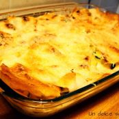 Lasagne di carasau alle zucchine e pecorino siciliano