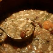 Zuppa di legumi e cereali - Tappa 2